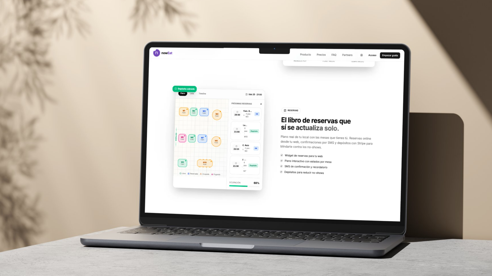 NowEat — TPV en tablet y KDS de cocina